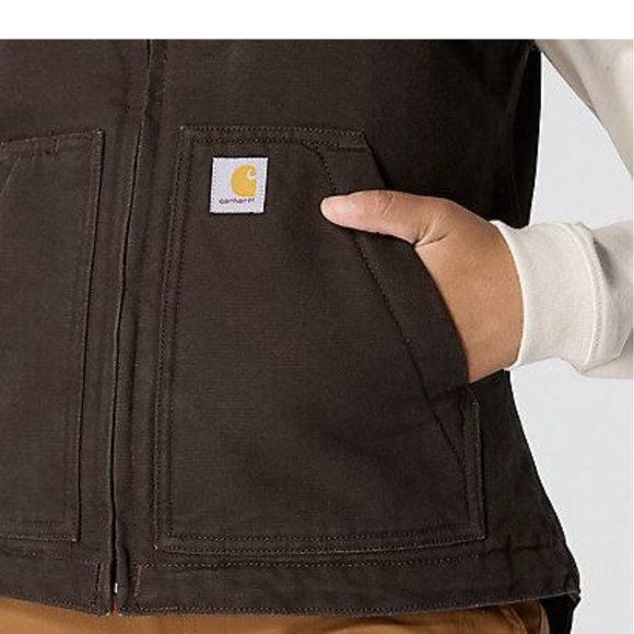 Women's Dark Brown Vest - Picture 4 of 8